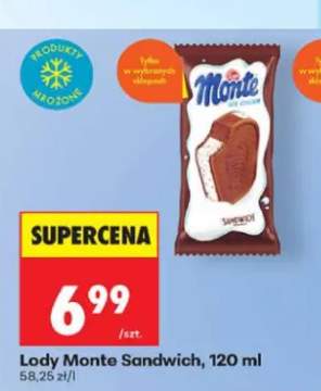 Lody Monte Sandwich Zott