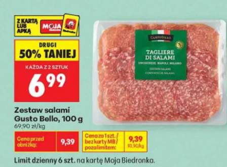 Zestaw salami Gusto Bello