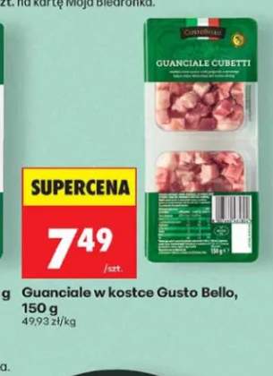 Guanciale w kostce Gusto Bello