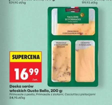 Deska serów włoskich Gusto Bello