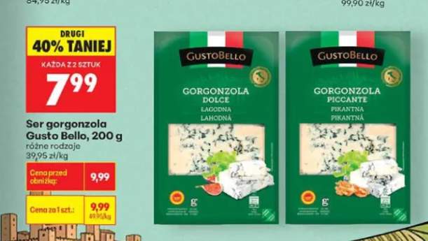 Ser gorgonzola Dolce Gusto Bello +1 wariant