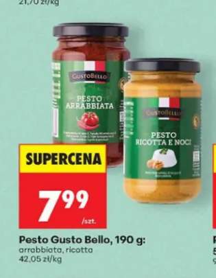 Pesto arrabbiata Gusto Bello +1 wariant