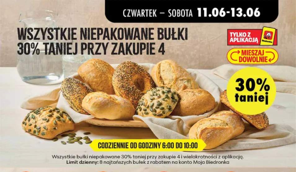 Bułki niepakowane