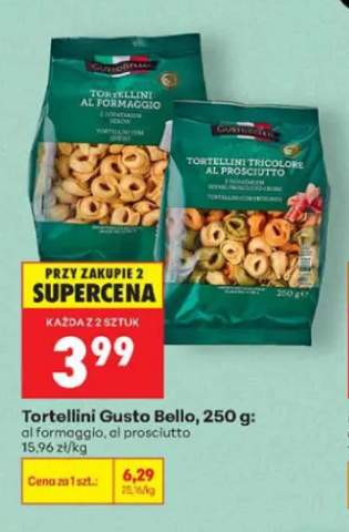 Tortellini Gusto Bello al formaggio +1 wariant
