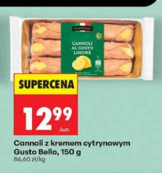 Cannoli z kremem cytrynowym Gusto Bello