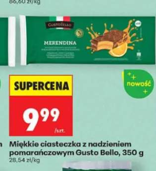 Miękkie ciasteczka z nadzieniem pomarańczowym Gusto Bello