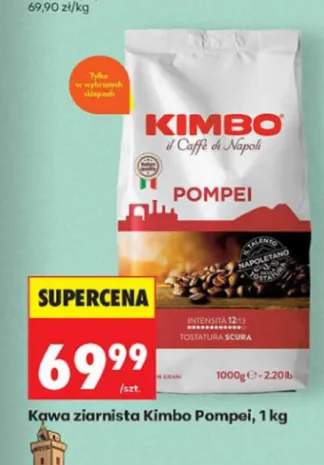 Kawa ziarnista Kimbo Pompei