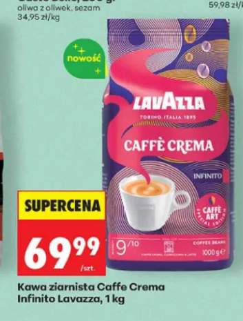 Kawa ziarnista Lavazza Caffè Crema Infinito