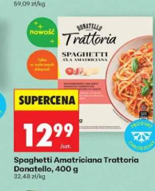 Spaghetti Amatriciana Trattoria Donatello