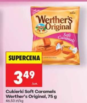 Cukierki Soft Caramels Werther's Original