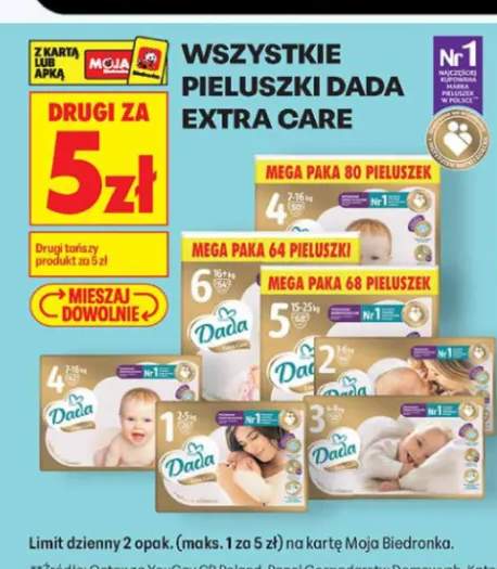 Pieluszki Dada Extra Care