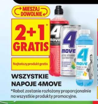 Napoje izotoniczne i witaminowe 4MOVE