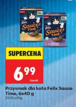 Przysmak dla kota Felix Sauce Time 6-pak 40 g