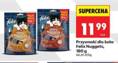 Przysmaki dla kota Felix Nuggets 180 g