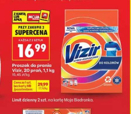 Proszek do prania Vizir