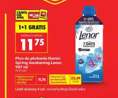 Płyn do płukania tkanin Lenor Spring Awakening