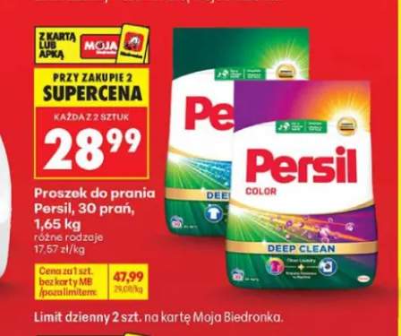 Proszek do prania Persil Color +1 wariant