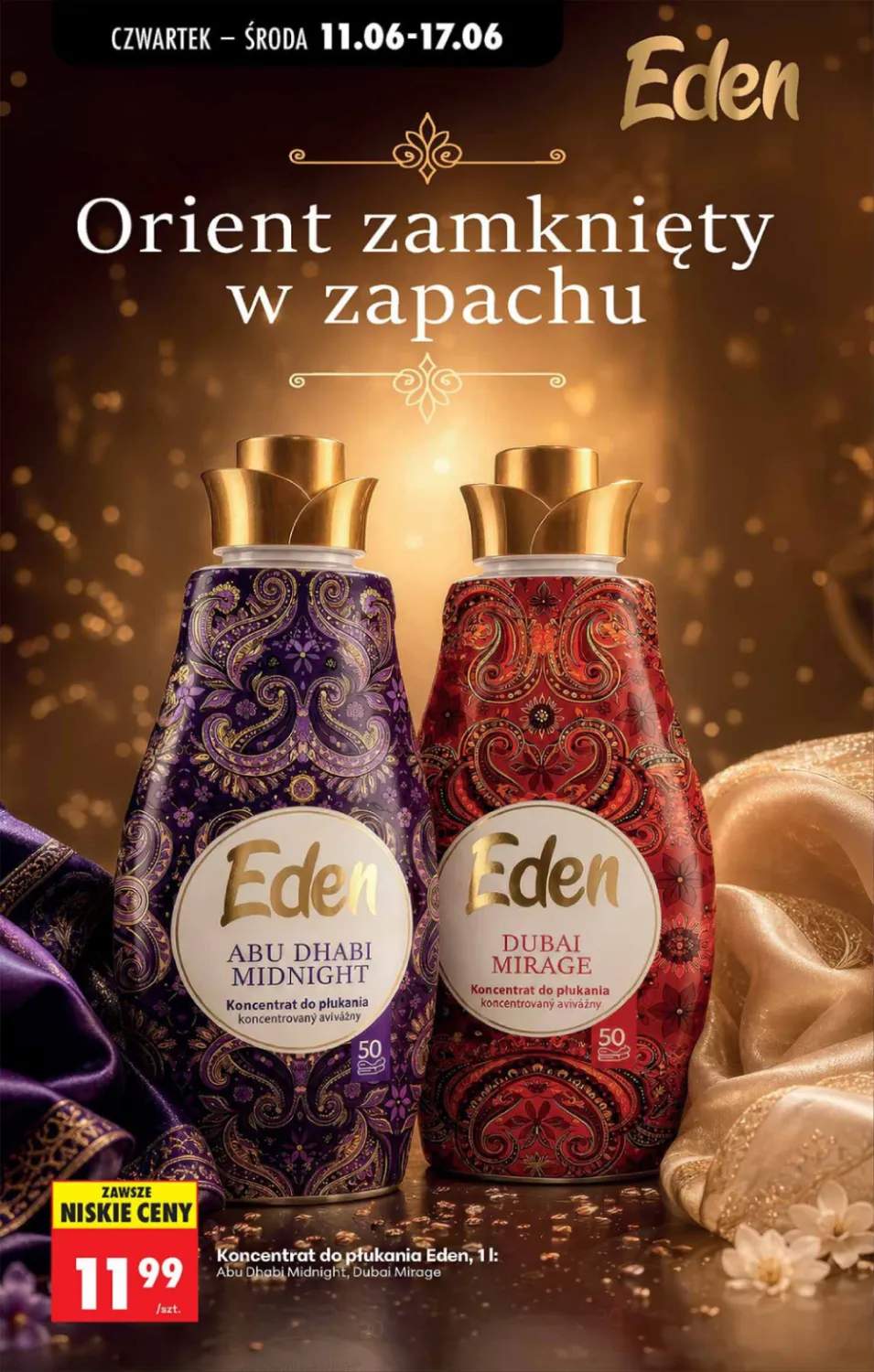 Koncentrat do płukania Eden Abu Dhabi Midnight +1 wariant