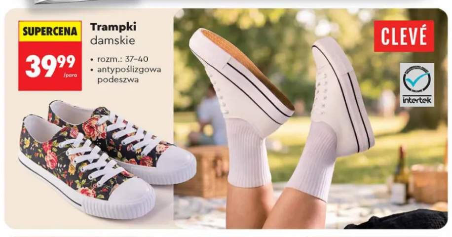 Trampki damskie Clevé