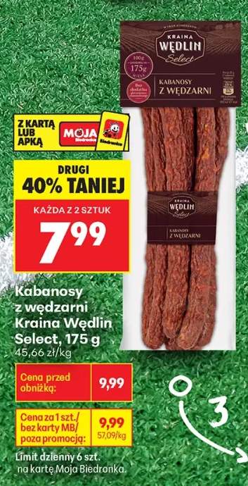 Kabanosy z wędzarni Kraina Wędlin Select