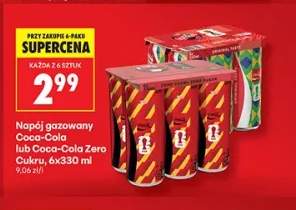 Napój gazowany Coca-Cola 6-pak +1 wariant