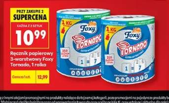 Ręcznik papierowy 3-warstwowy Foxy Tornado