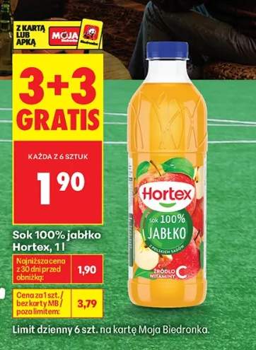 Sok 100% jabłko Hortex
