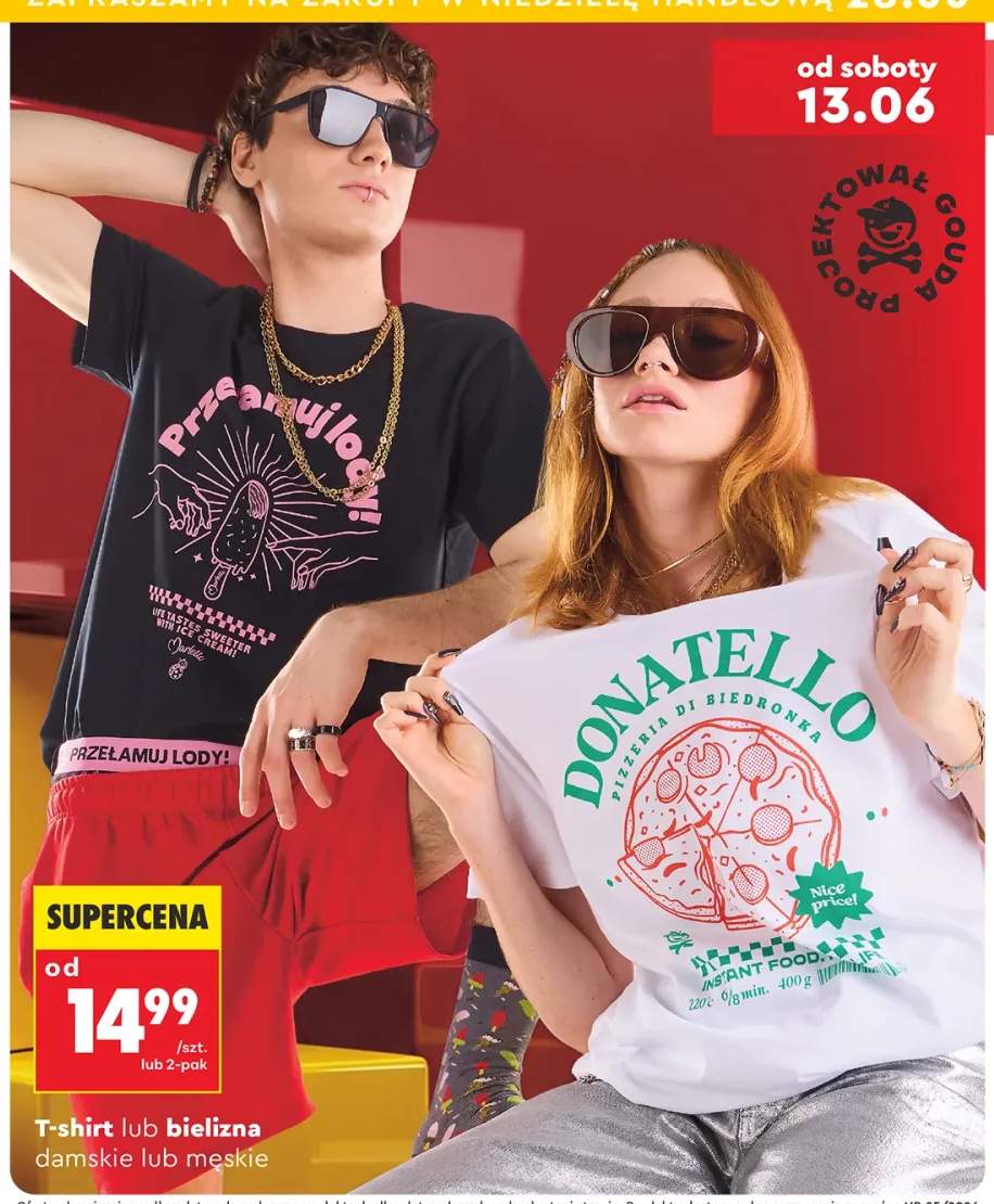 T-shirt męski Projektował Gouda +3 warianty