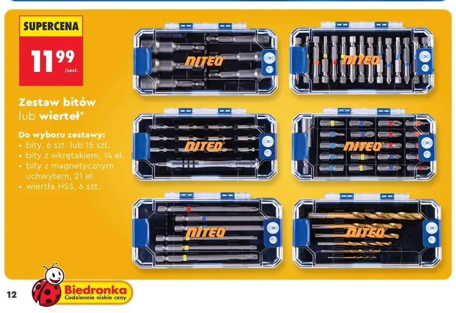 Bity NITEO 15-pak +4 warianty