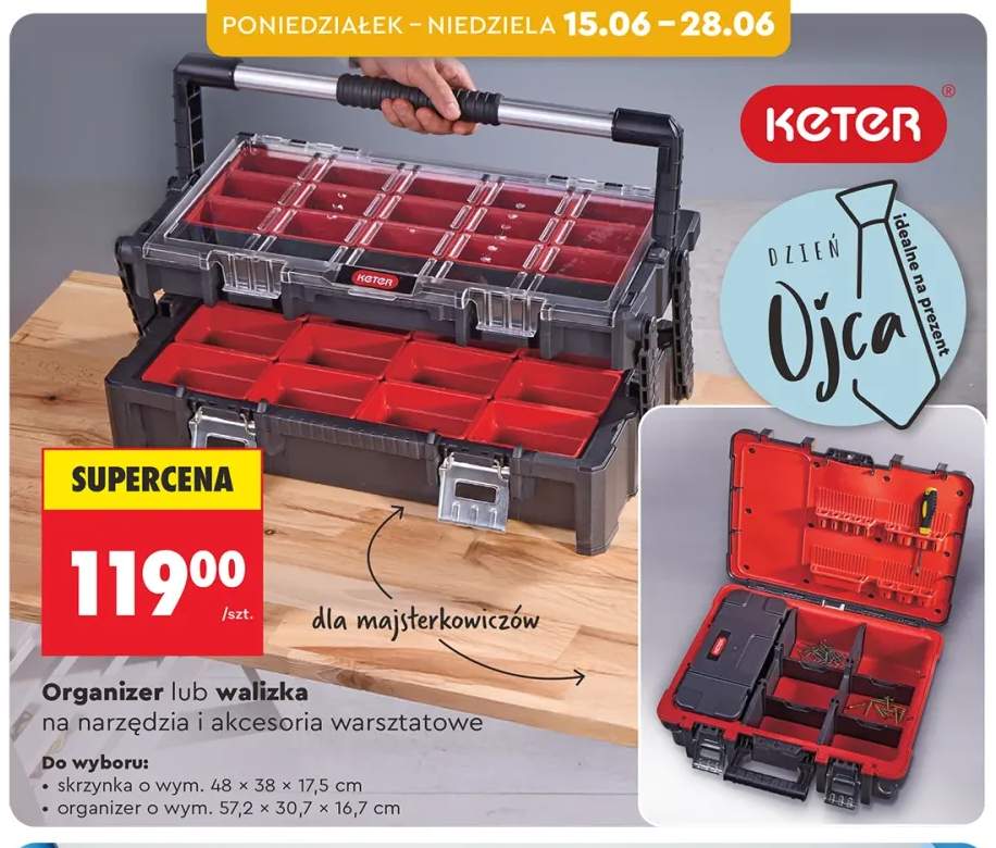 Skrzynka na narzędzia Keter +1 wariant