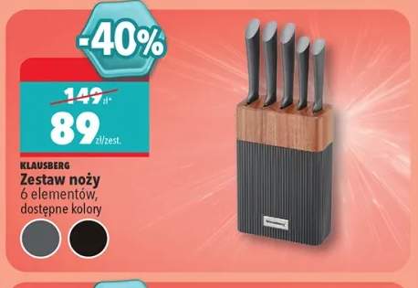 Zestaw noży Klausberg