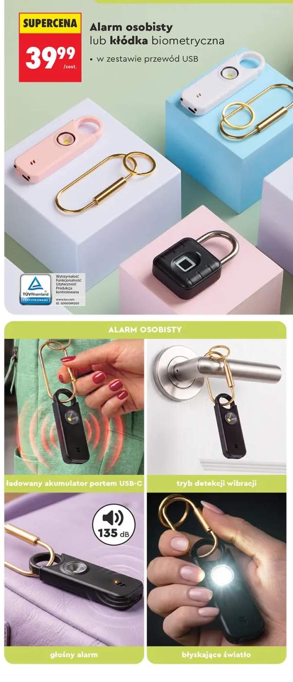 Alarm osobisty Hykker