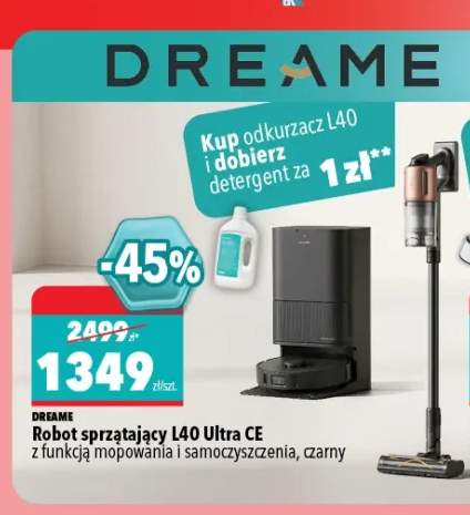 Robot sprzątający Dreame L40 Ultra CE czarny