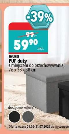 Puf duży Smukee