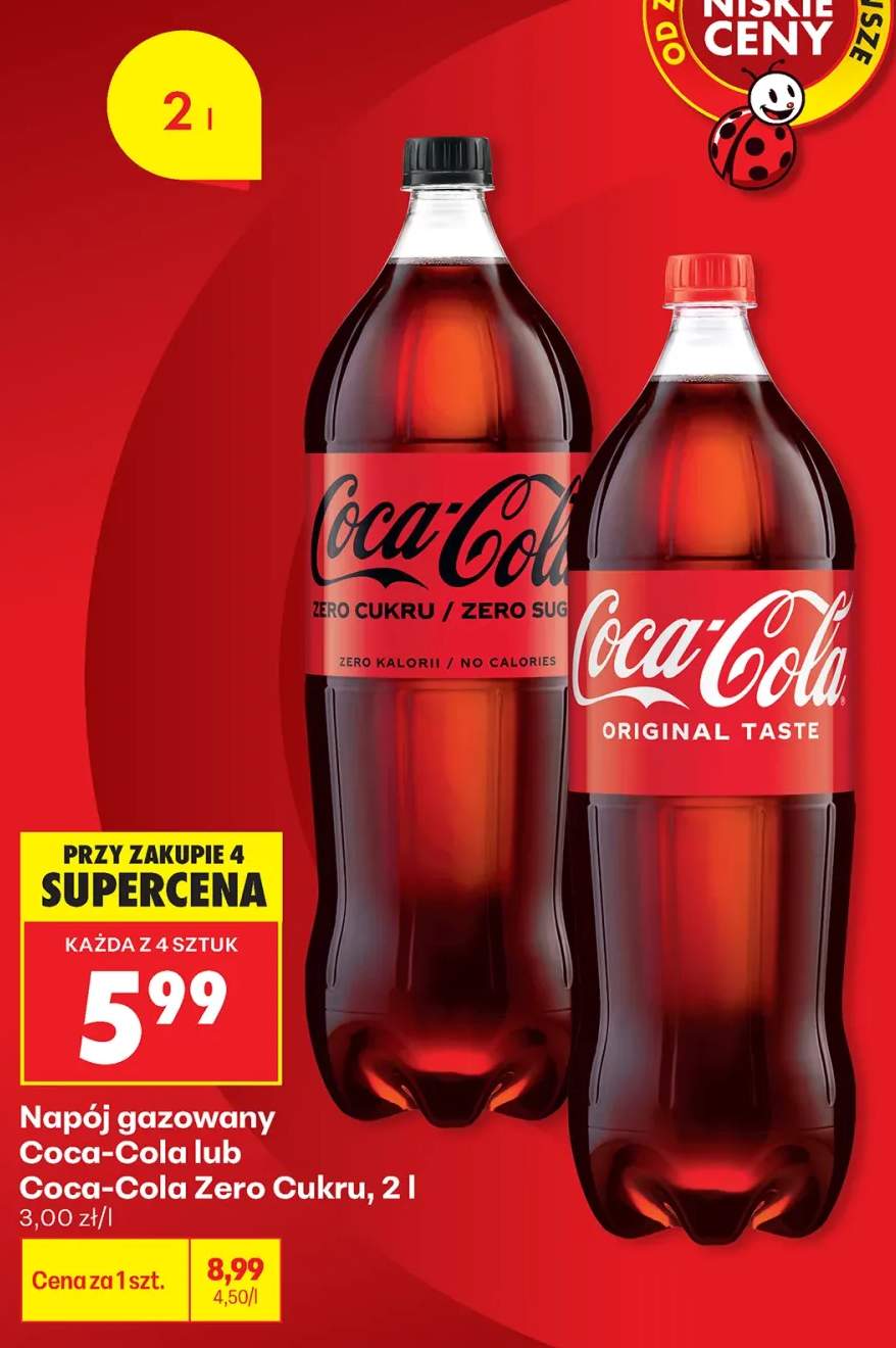 Napój gazowany Coca-Cola Original Taste +1 wariant