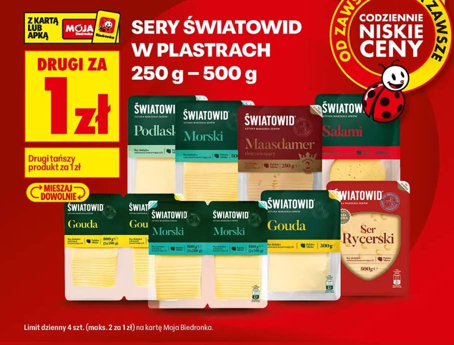 Ser Podlaski w plastrach Światowid +5 wariantów