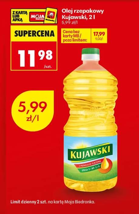 Olej rzepakowy Kujawski