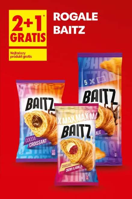 Rogal z nadzieniem kakaowym Baitz Cocoa Croissant +2 warianty