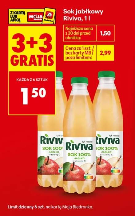 Sok jabłkowy Riviva