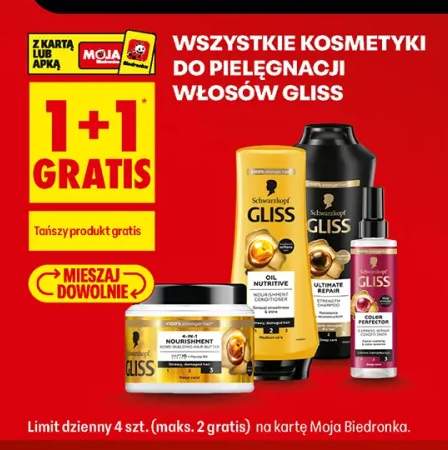 Odżywka do włosów Schwarzkopf Gliss Oil Nutritive +3 warianty