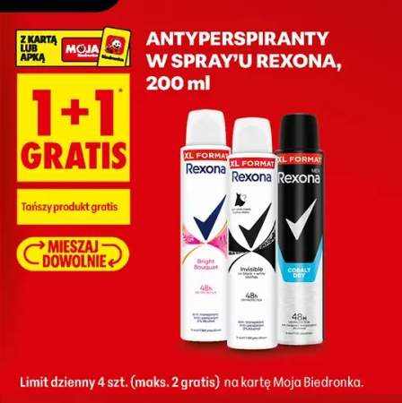 Antyperspirant w sprayu Rexona Bright Bouquet +2 warianty