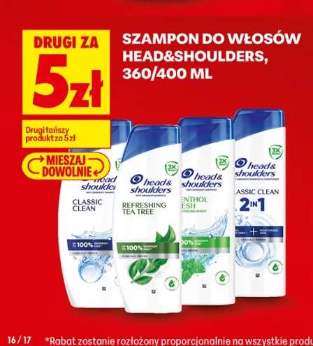 Szampon do włosów Head & Shoulders Classic Clean +3 warianty