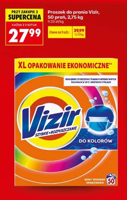 Proszek do prania Vizir do kolorów