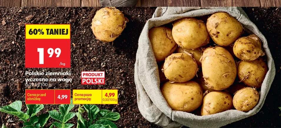 Ziemniaki wczesne polskie