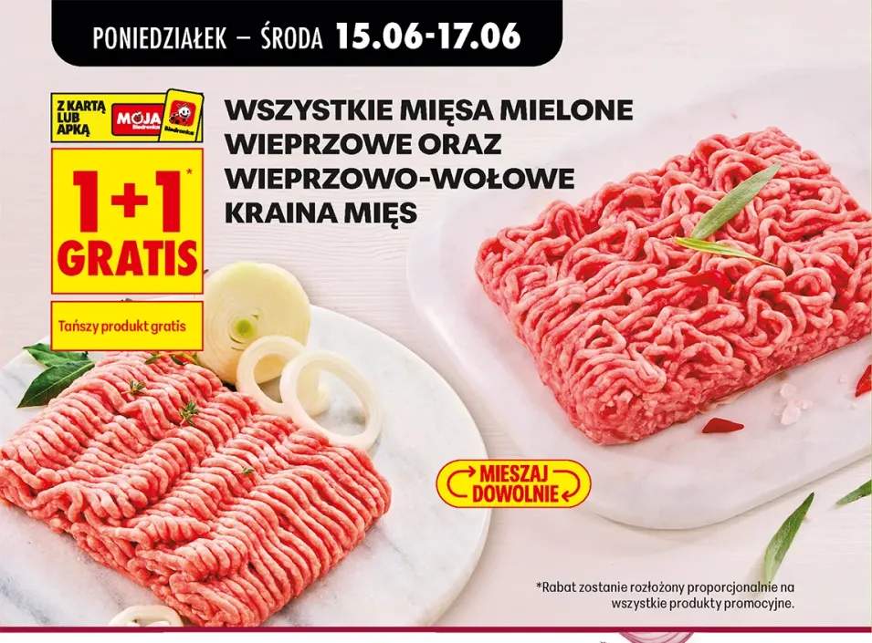 Mięso mielone wieprzowe i wieprzowo-wołowe Kraina Mięs
