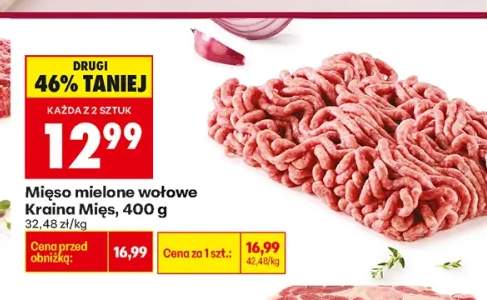 Mięso mielone wołowe Kraina Mięs