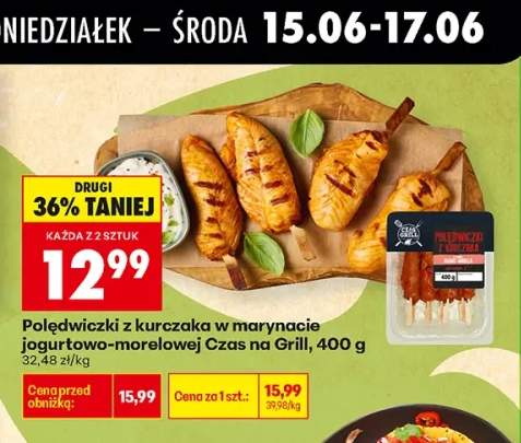 Polędwiczki z kurczaka w marynacie jogurtowo-morelowej Czas na Grill