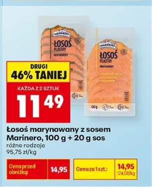 Łosoś marynowany Marinero +1 wariant