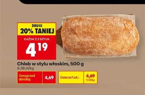 Chleb w stylu włoskim
