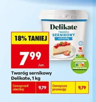 Twaróg sernikowy Delikate